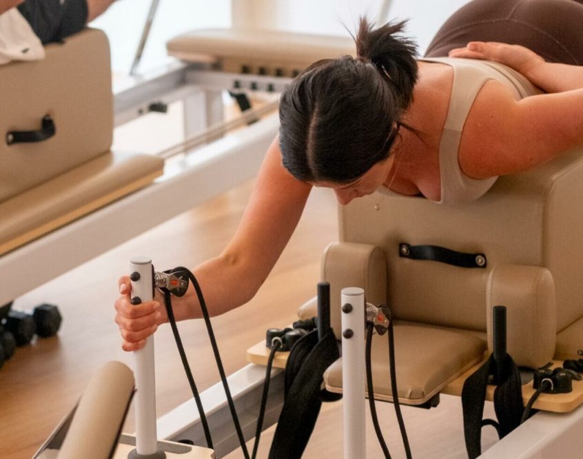 reformer pilates mat classes barre strength training